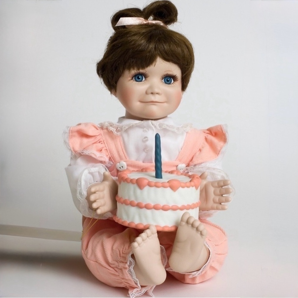Patty Cake Porcelain Doll